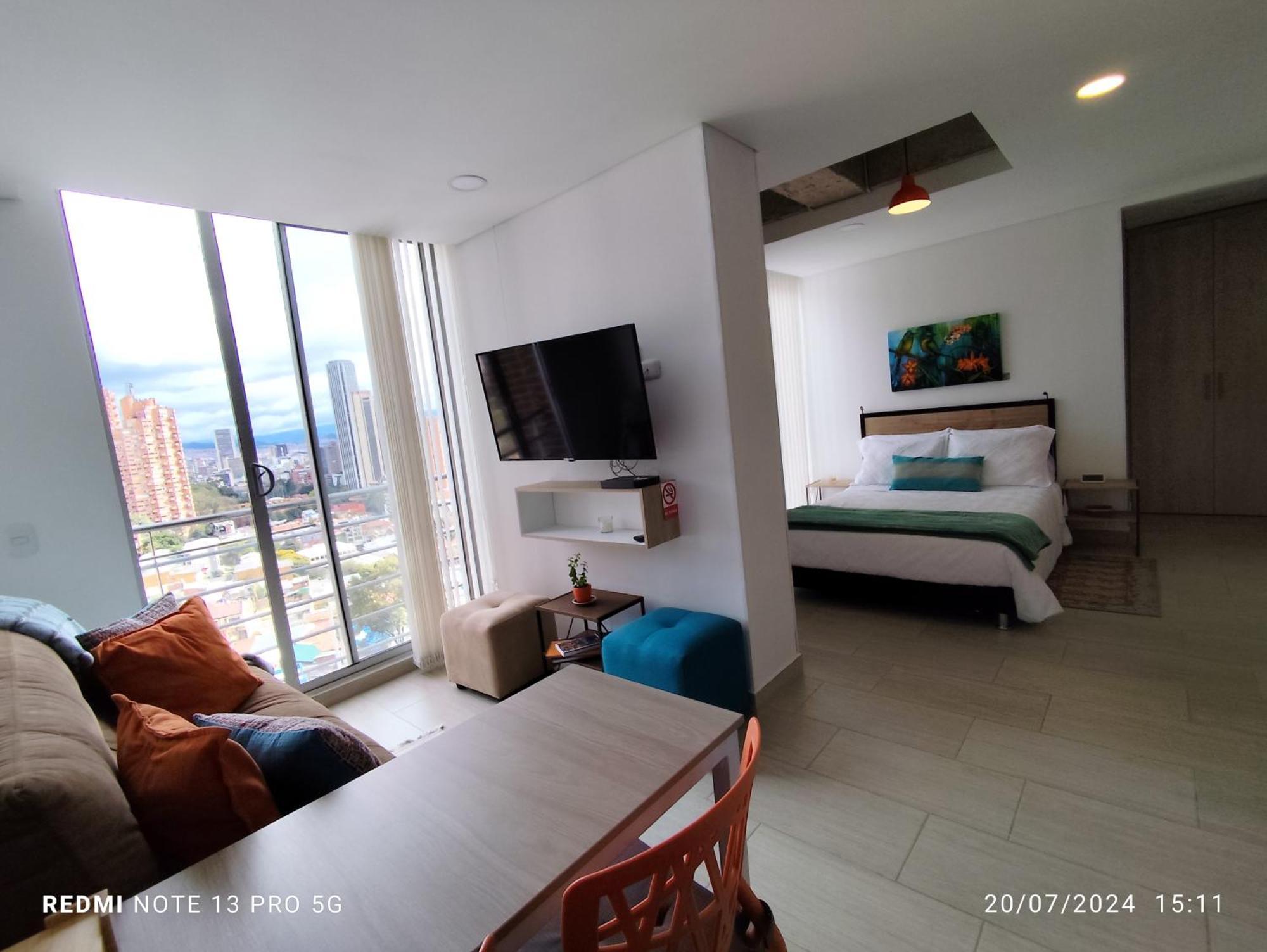Apartaestudio San Martin, La Quinta Богота Экстерьер фото